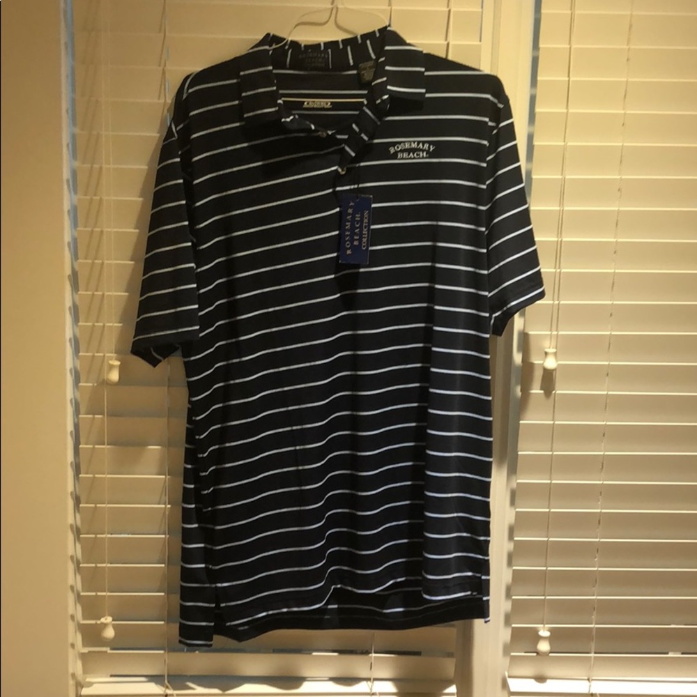 Rosemary Beach Golf Shirt - Large